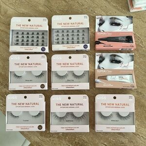 KISS Natural Lashes & Glue!